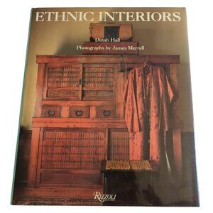 Ethnic Interiors By Dinah Hall Hardcover Book With 300+ Photos Showcasing Global
